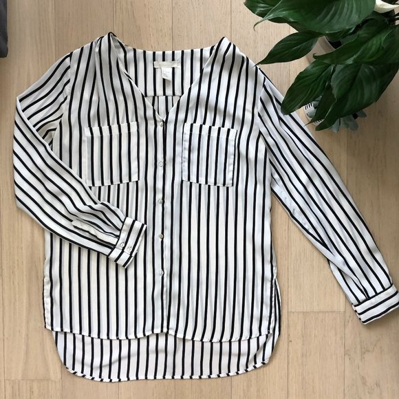 H&M Button-down Striped Shirt - Picture 2 of 9